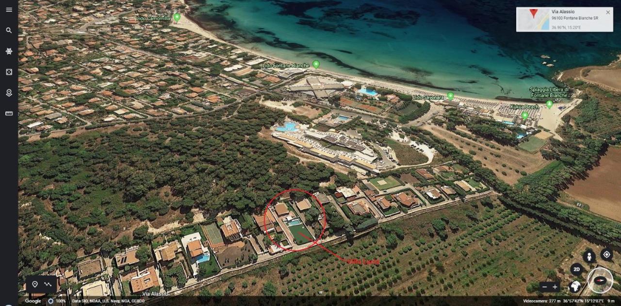 Villa Lucia With Salt Pool Fontane Bianche Exterior photo